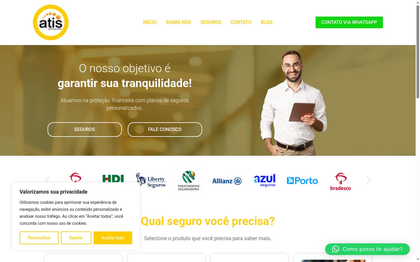 Sutikimo reklamjuostės, rodytos prieš bet kokią sąveiką, ekrano kopija