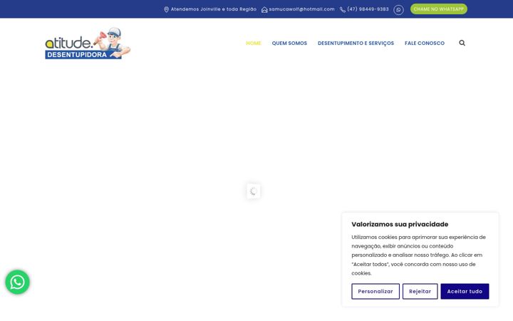 Screenshot von atitudedesentupidora.com.br
