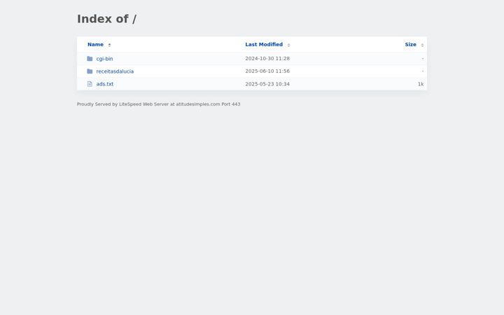 Screenshot of atitudesimples.com