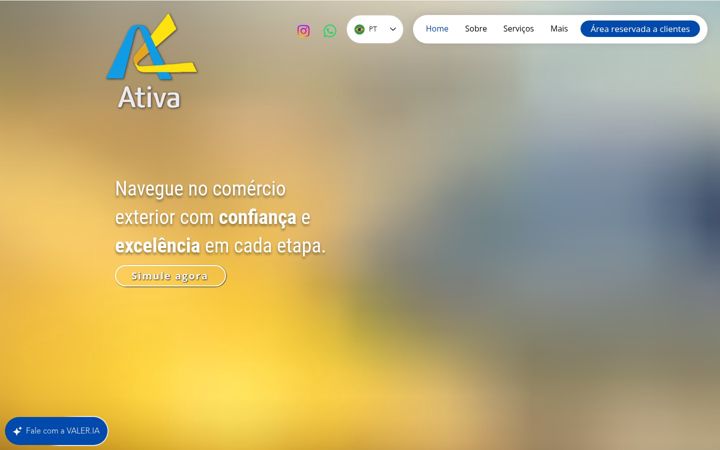 Screenshot of ativa.net