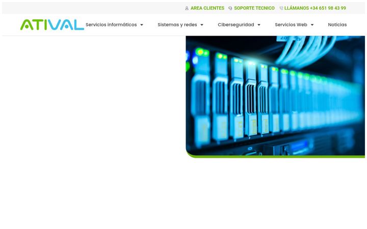 Screenshot of ativalencia.com