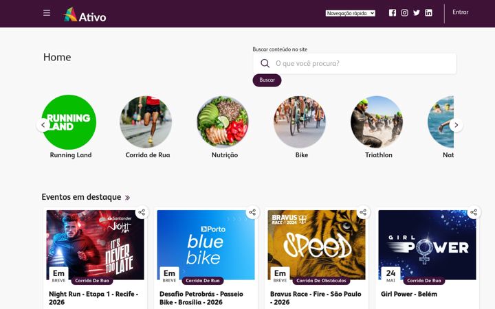 Screenshot of ativo.com
