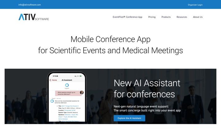 Screenshot of ativsoftware.com