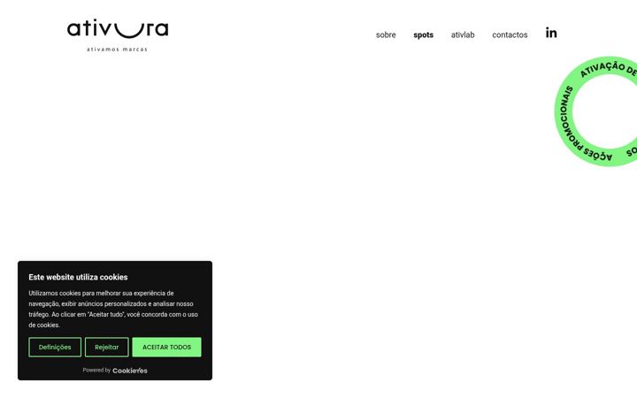 Screenshot of ativura.com