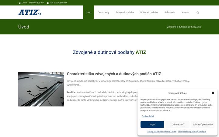 Screenshot of atiz.sk