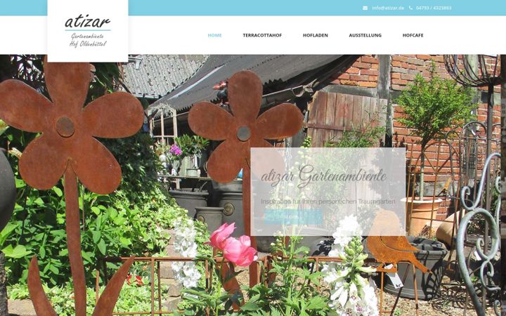 Screenshot of atizar.de