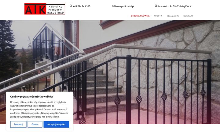 Screenshot of atk-stal.pl
