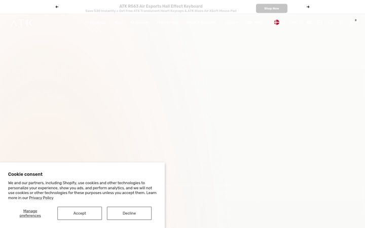 Skærmbillede af atk.store
