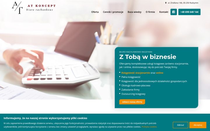 Screenshot of atkoncept.pl