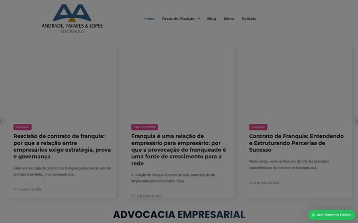 Zrzut ekranu atladvogados.com.br
