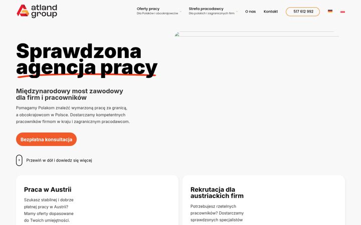 Zrzut ekranu atland.at