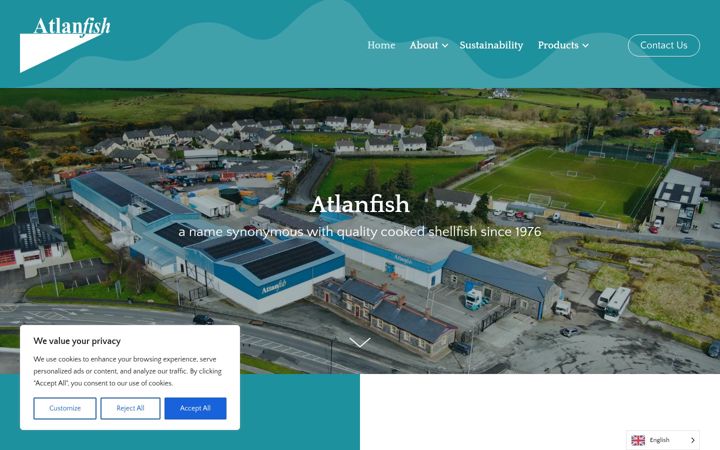 Screenshot of atlanfish.com