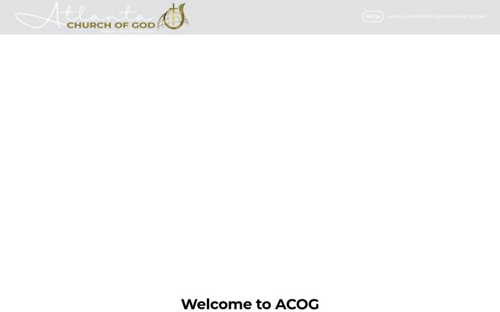 Screenshot of atlantachurchofgod.org