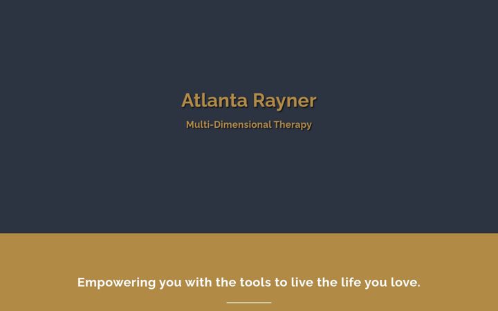 Screenshot of atlantarayner.co.uk