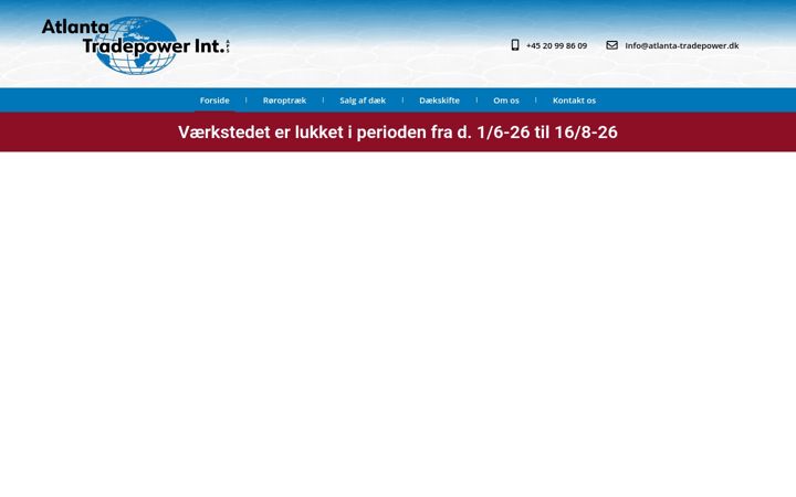 Screenshot of atlantatradepower.dk