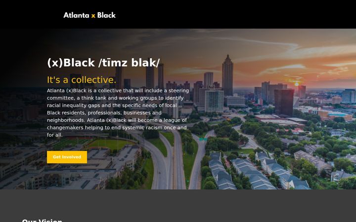 Screenshot of atlantaxblack.com