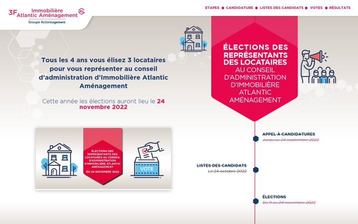 Screenshot of atlantic-amenagement-elections.com