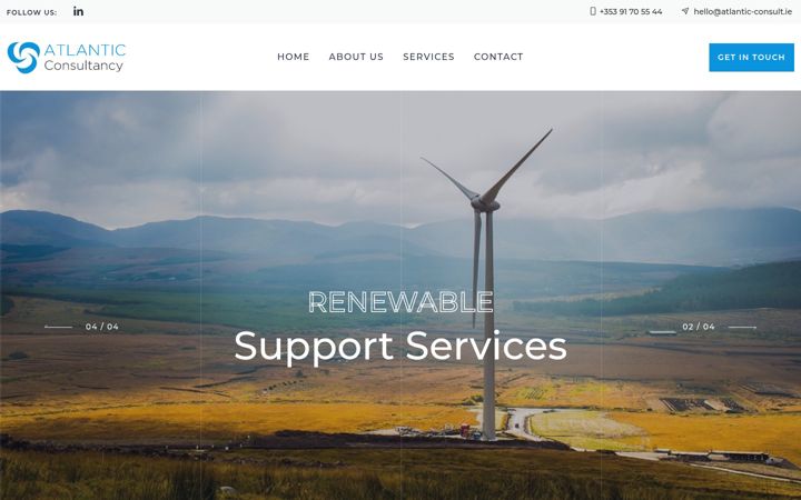 Screenshot of atlantic-consult.ie