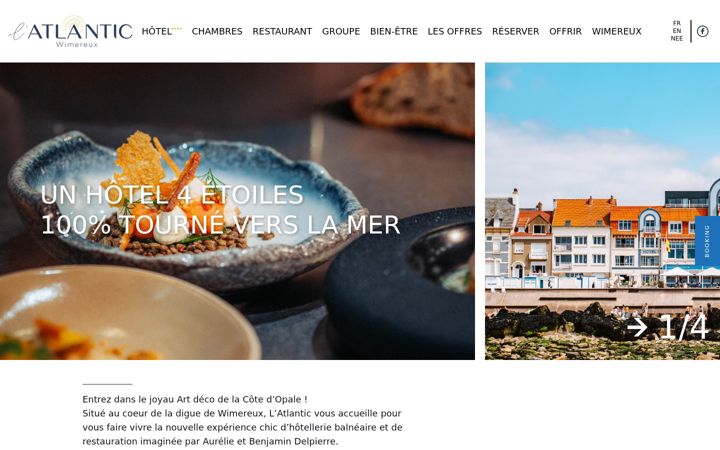 Snimka zaslona za atlantic-delpierre.com