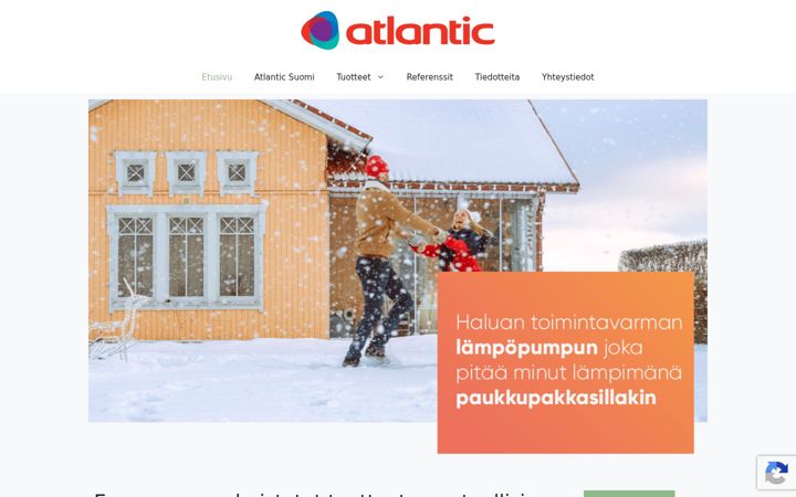 Screenshot του atlantic.fi