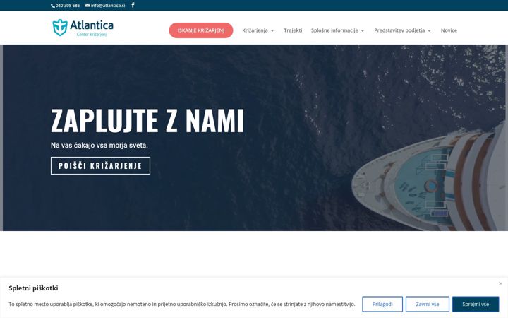 Screenshot of atlantica.si