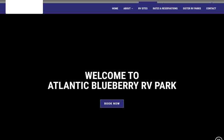 Kuvakaappaus sivustosta atlanticblueberryrvp.com