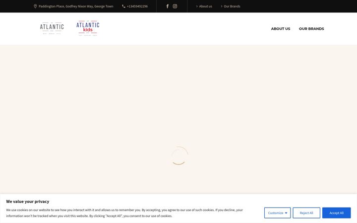 Kuvakaappaus sivustosta atlanticcayman.com