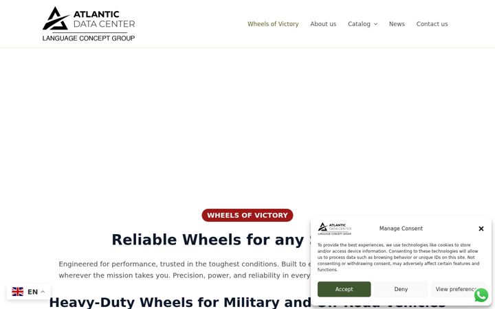 Screenshot of atlanticdc.com