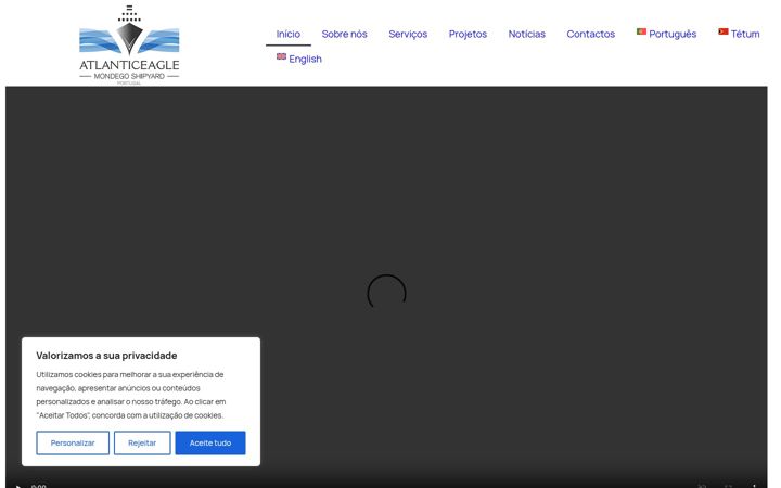 Screenshot of atlanticeagle.pt