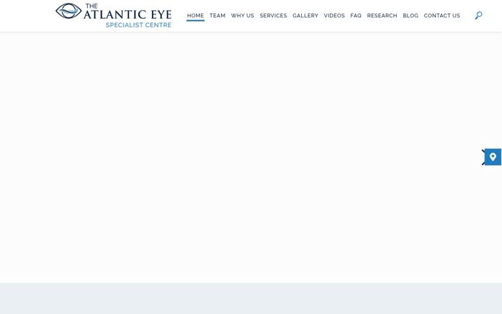 Posnetek zaslona atlanticeyecentre.co.za