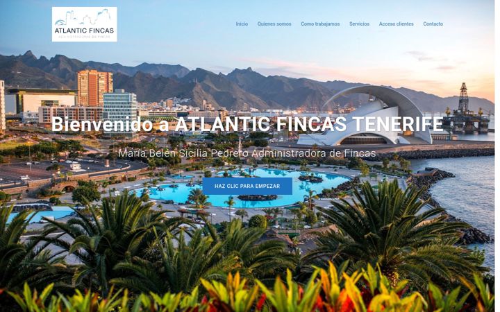 Screenshot of atlanticfincas.com