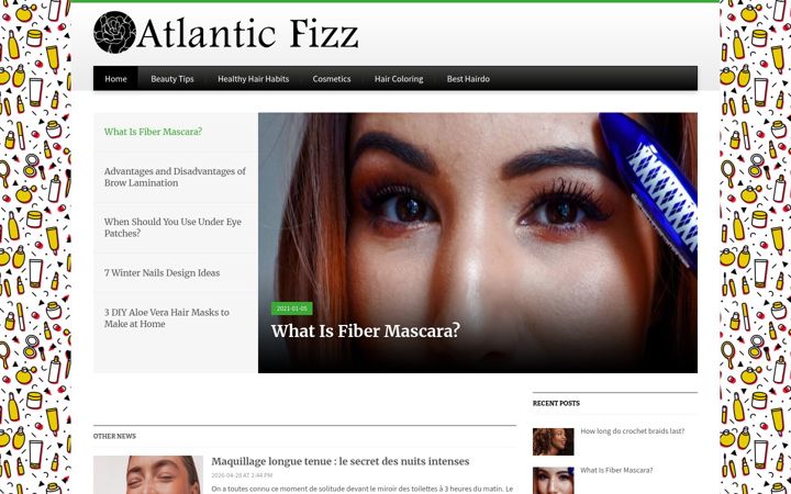Screenshot of atlanticfizz.com