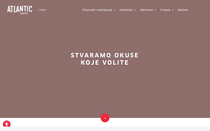 Skjermbilde av atlanticgrupa.com