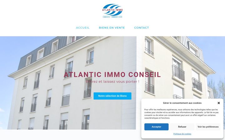 Skjermbilde av atlanticimmoconseil.fr