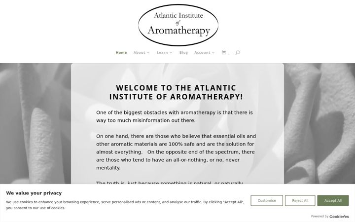 Skjermbilde av atlanticinstitute.com