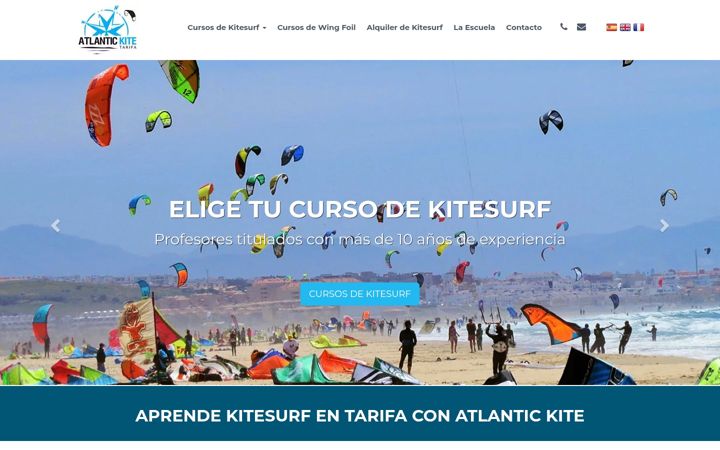 Screenshot of atlantickite.com