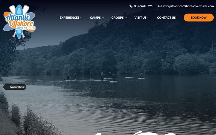 Екранна снимка на atlanticoffshoreadventures.com