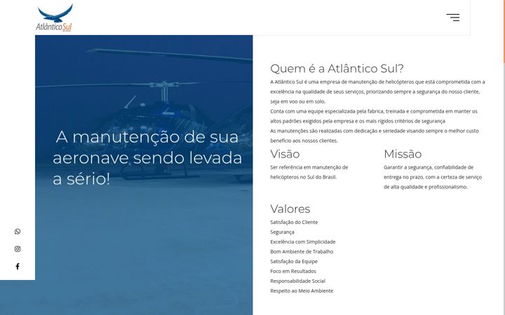Екранна снимка на atlanticosul.aero