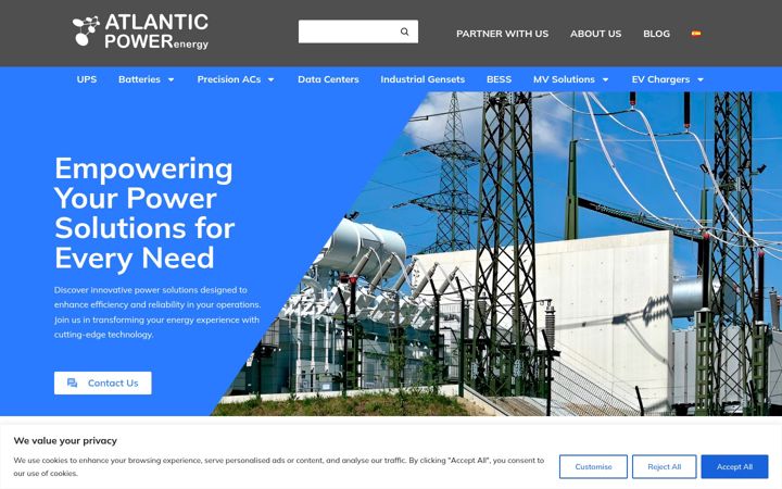 Screenshot of atlanticpowerenergy.com