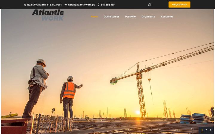 Screenshot of atlanticwork.pt