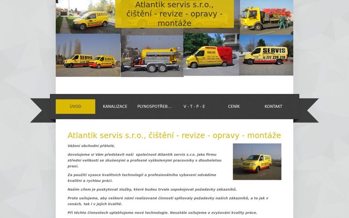 Screenshot of atlantik-servis.cz