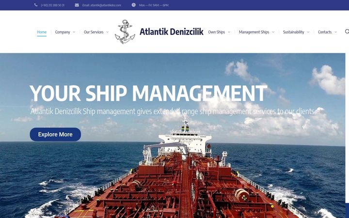 Screenshot of atlantikdnz.com
