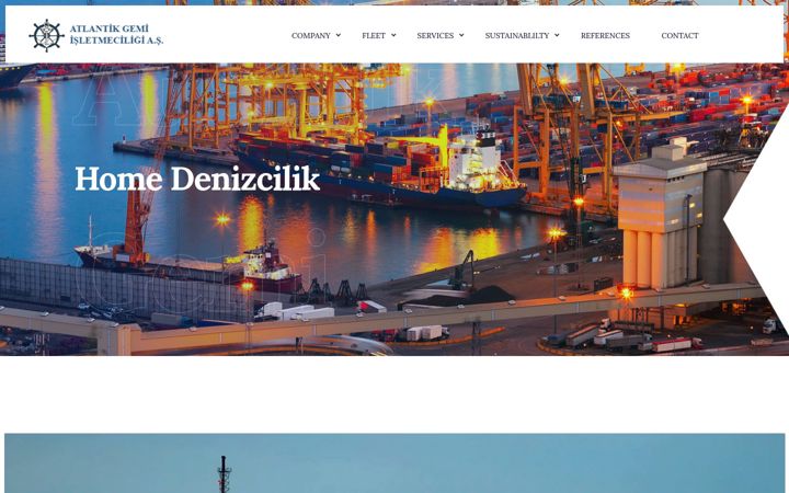 Screenshot of atlantikgemi.com