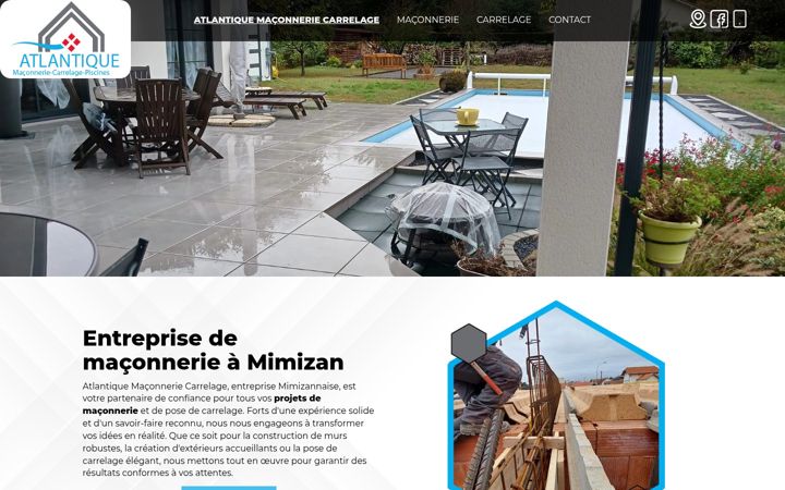 Screenshot of atlantique-maconnerie.fr
