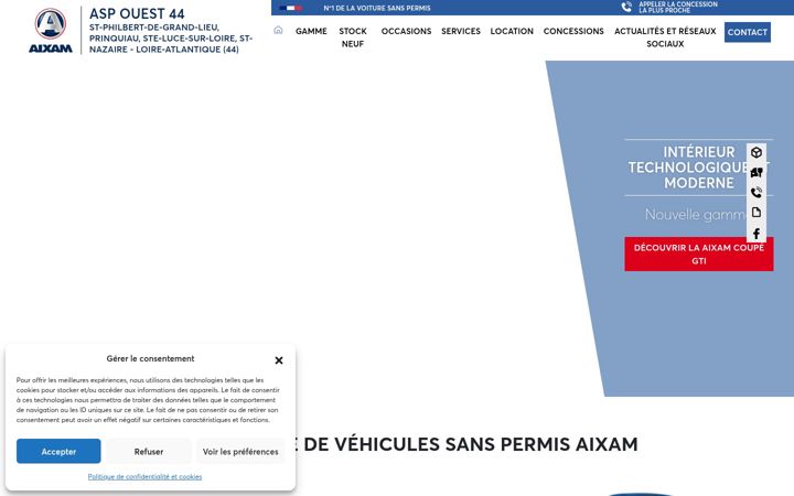 Zrzut ekranu atlantique-sans-permis.com