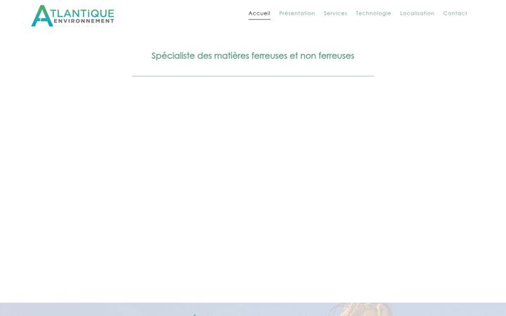 Screenshot of atlantiqueenvironnement.com
