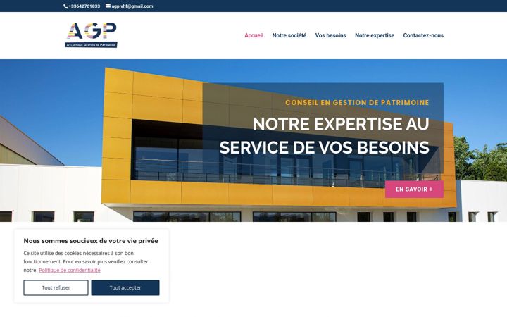 Screenshot of atlantiquegestiondepatrimoine.fr
