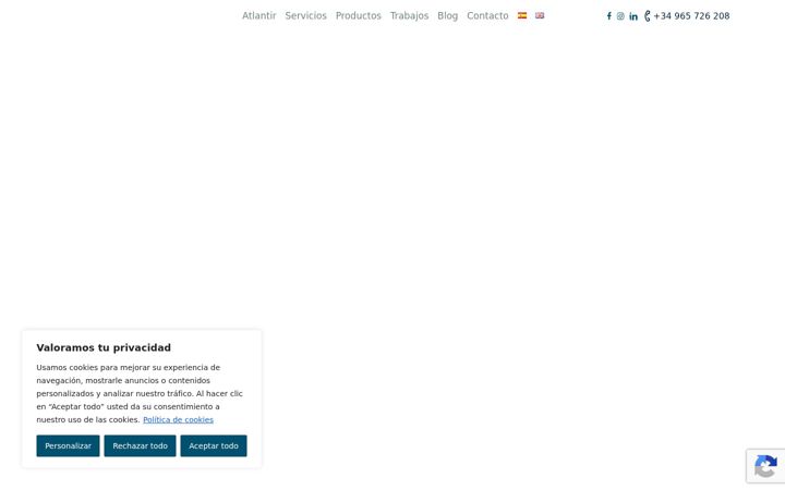 Screenshot of atlantir.com