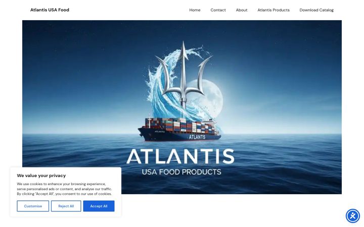 Zrzut ekranu atlantis-foodusa.com