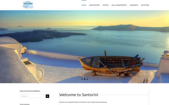 Screenshot von atlantis-santorini.com